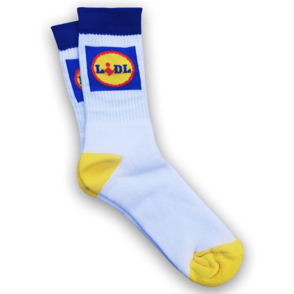 Lidl Logo - Ecuador Lisbon x Ricardo Passaporte - Lidl Socks – Beach London