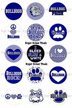 Blue Bulldog Pride Logo - Best Bulldog Pride image