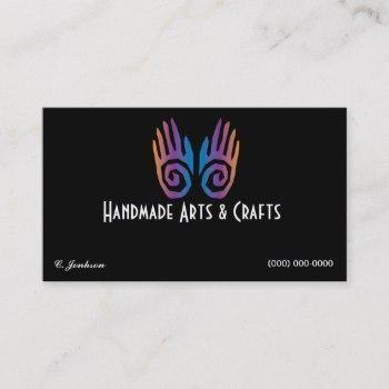 Rainbow Hands Logo - Rainbow Logo Business Cards | Business Cards 100