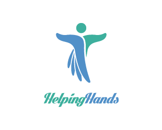 Rainbow Hands Logo - Charity Logo With Rainbow Hand - #GolfClub