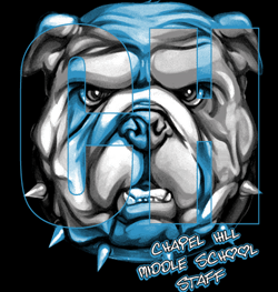 Blue Bulldog Pride Logo - Bulldog Pride / Bulldog Pride