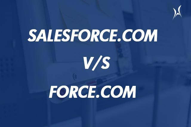 Salesforce.com Force Logo - What is the difference between Salesforce.com and Force.com? | HyTechPro