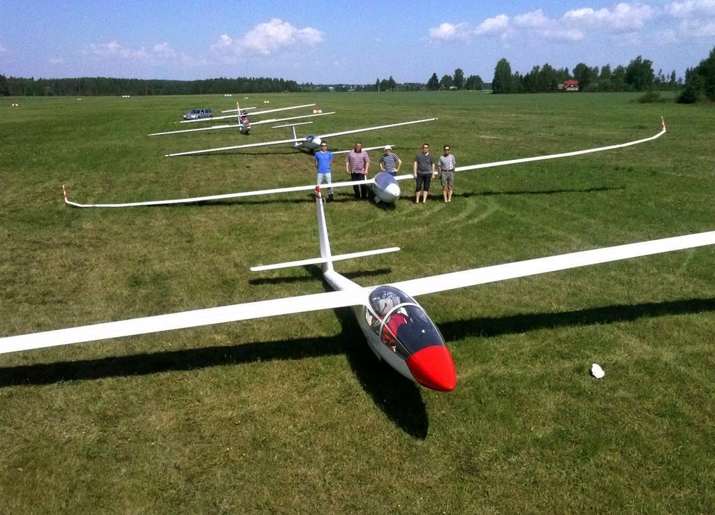 Glider Aircraft Logo - Ridali Flight Club - glider and small plane flights, Estonia