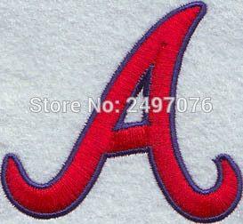 Blue and Red Letter Logo - FREE Shipping custom embroidery patch for the red letter A with