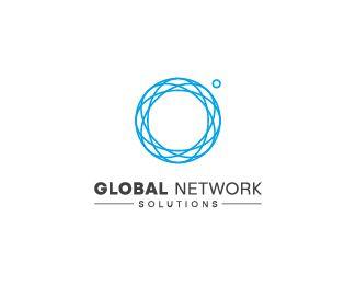 Global Network Logo - Global Network Solutions Designed by Hasbi | BrandCrowd