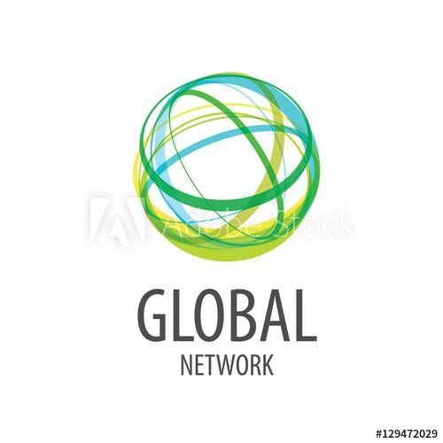 Global Network Logo - vector logo global network this stock vector and explore