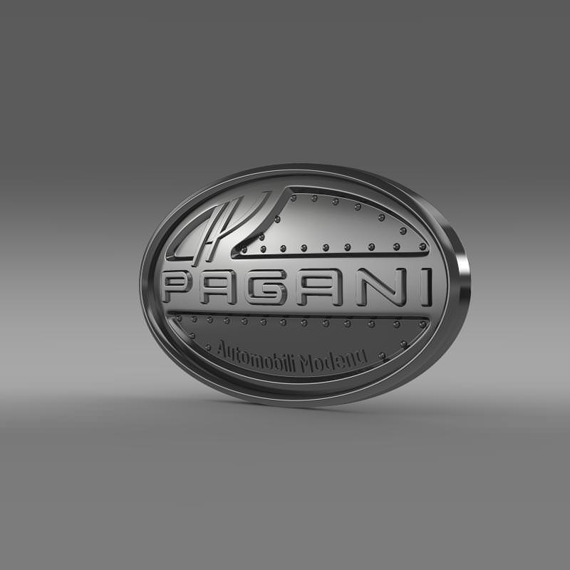 Pagani Logo - Pagani Logo 3D -Logo Brands For Free HD 3D