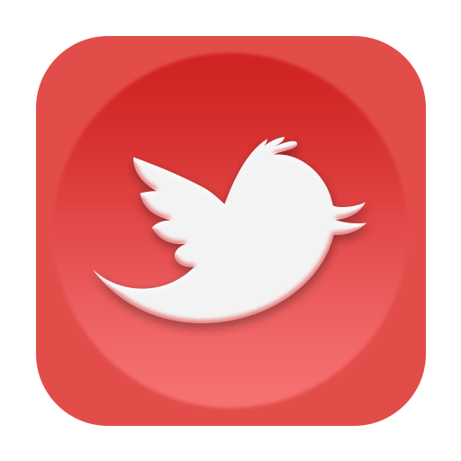 Old Twitter Logo - Red twitter Logos