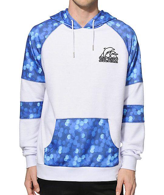 White Pink Dolphin Logo - Pink Dolphin Glow Hoodie