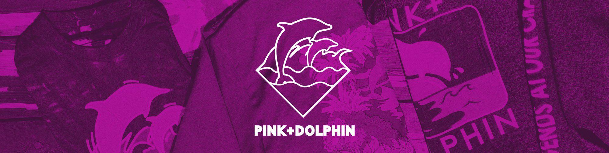 White Pink Dolphin Logo - Pink Dolphin