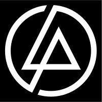 Linkin Park LP Logo - Linkin Park LP Logo 4 tall (Color: WHITE) decal