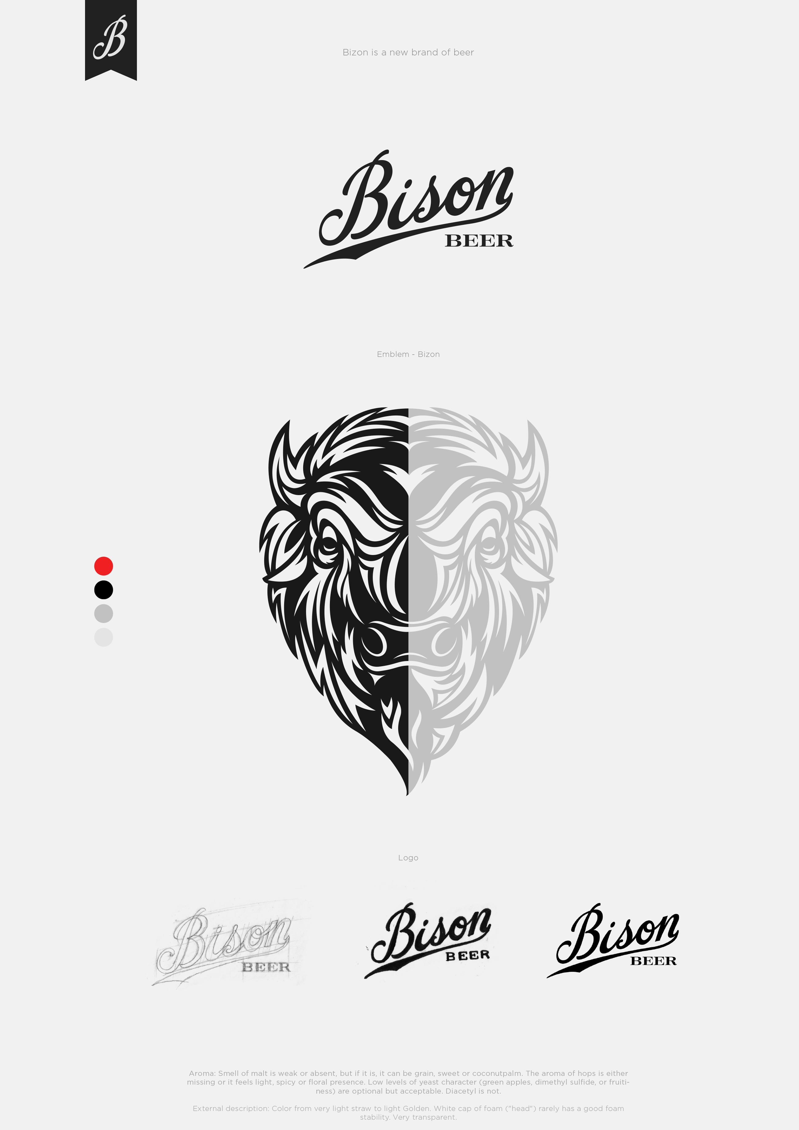 Pinterst Logo - Bison - beer on Behance | Design | Pinterest | Logo design, Branding ...