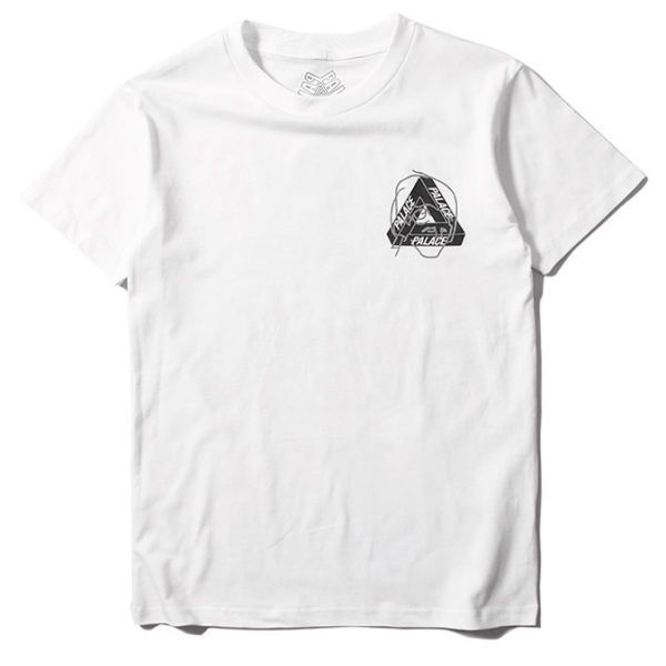 Palace Skateboard White Logo - NEW! Palace Skateboard Face Logo T-Shirt | Buy Palace Online