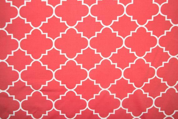 Red and White Geometric Logo - Red White Geometric Print 557 4 Way Stretch Swimwear | Etsy
