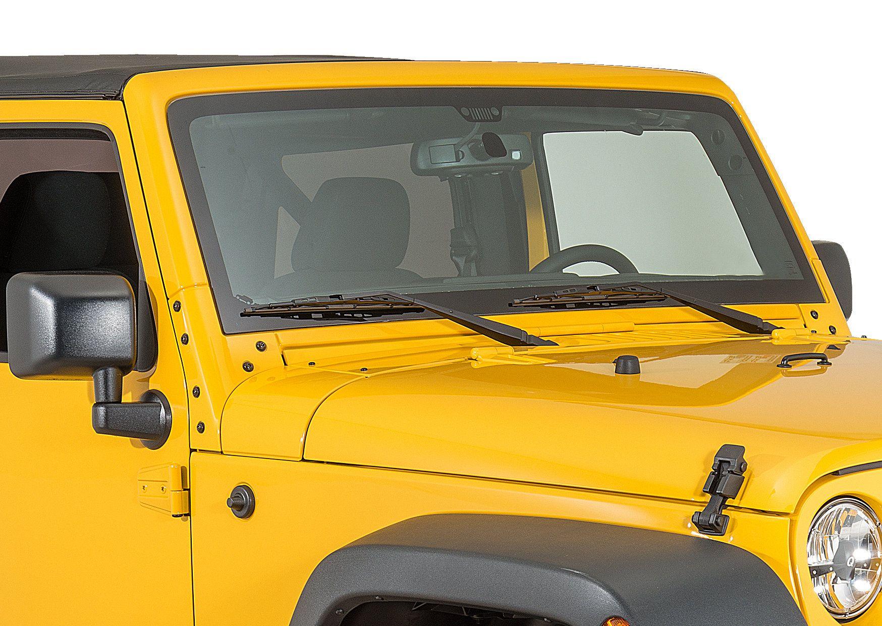 Jeep Wrangler Windshield Logo - Mopar Glass Windshield Replacement For 07 16 Jeep Wrangler JK