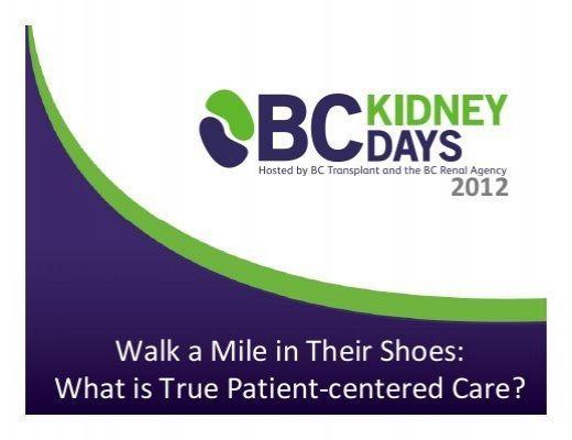 BC Renal Agency Logo - Delivering Patient-Centred Care - BC Renal Agency