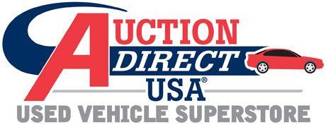 Automobile Dealership Logo - Pre Owned Automobile Shop. Auction Direct USA