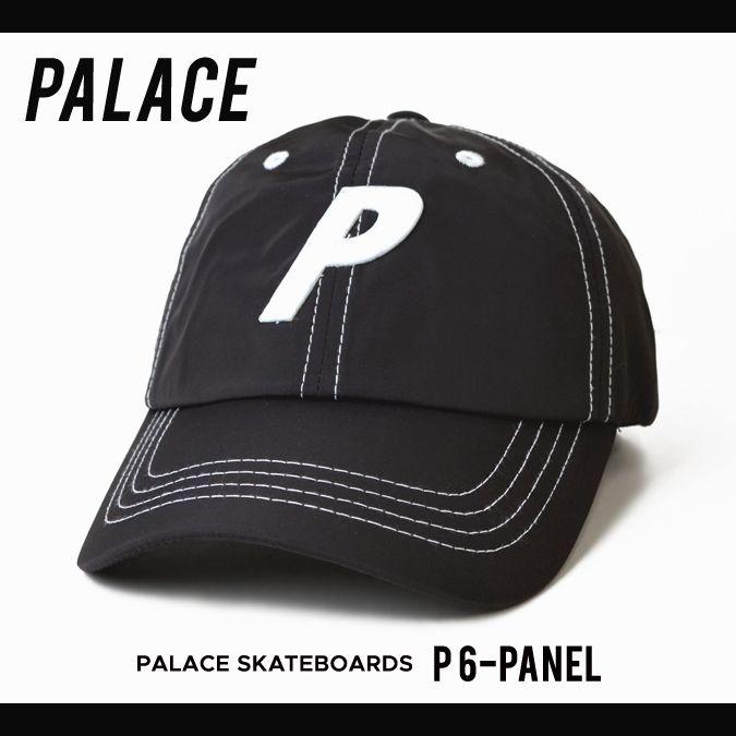 Palace Skateboard White Logo - NAKED STORE: PALACE SKATEBOARDS (palace Skateboarding) P 6 PANEL CAP