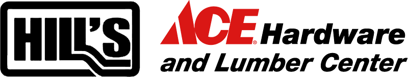 Ace Hardware Logo - Credit Account Information. Hill's Ace Hardware & Lumber Center