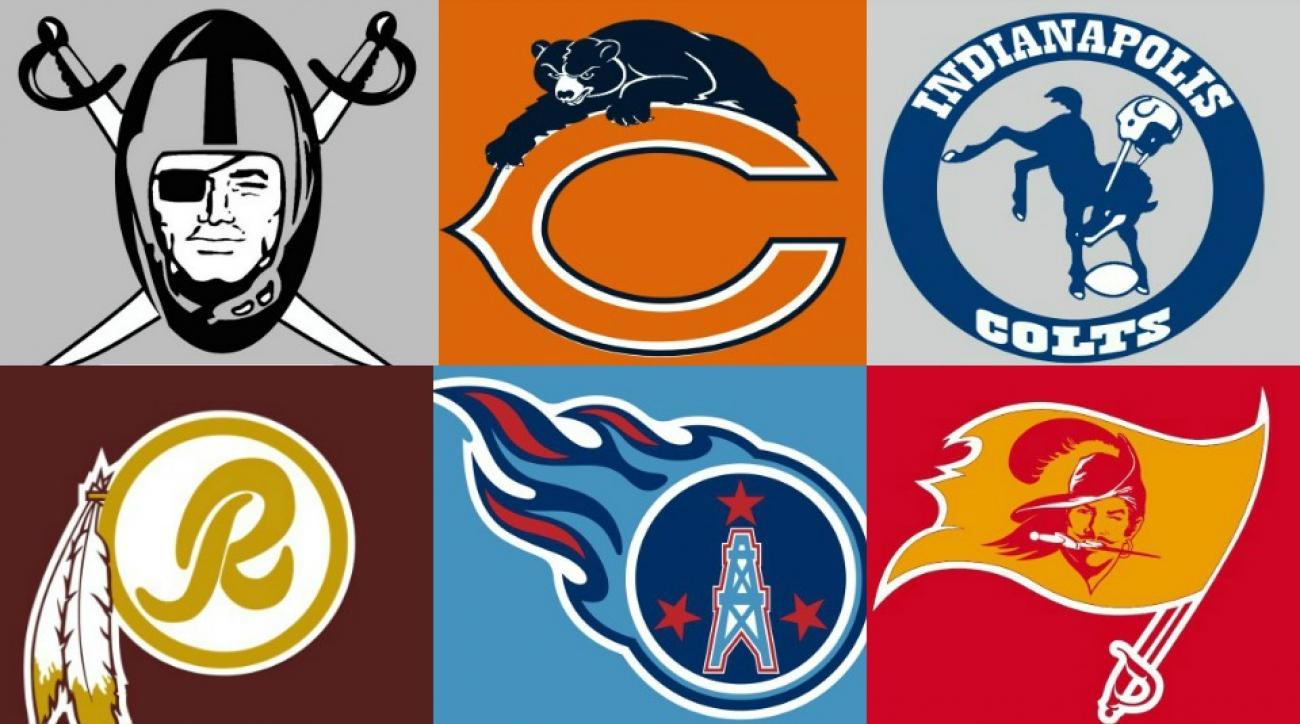 All NFL Logo - NFL logo mashup has past meeting present