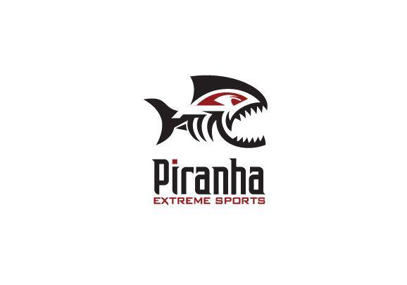 Surf Gear Logo - Piranha Extreme Sports- Surf Gear and apparel. Piranha. Logos