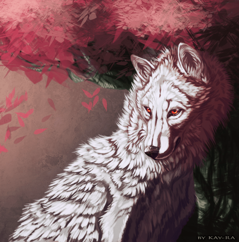 Red White Wolf Logo - White wolf — Weasyl