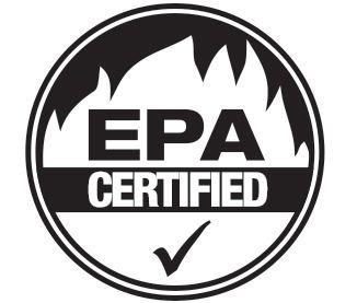 EPA Certified Logo - Northstar Wood Fireplace. Heat & Glo