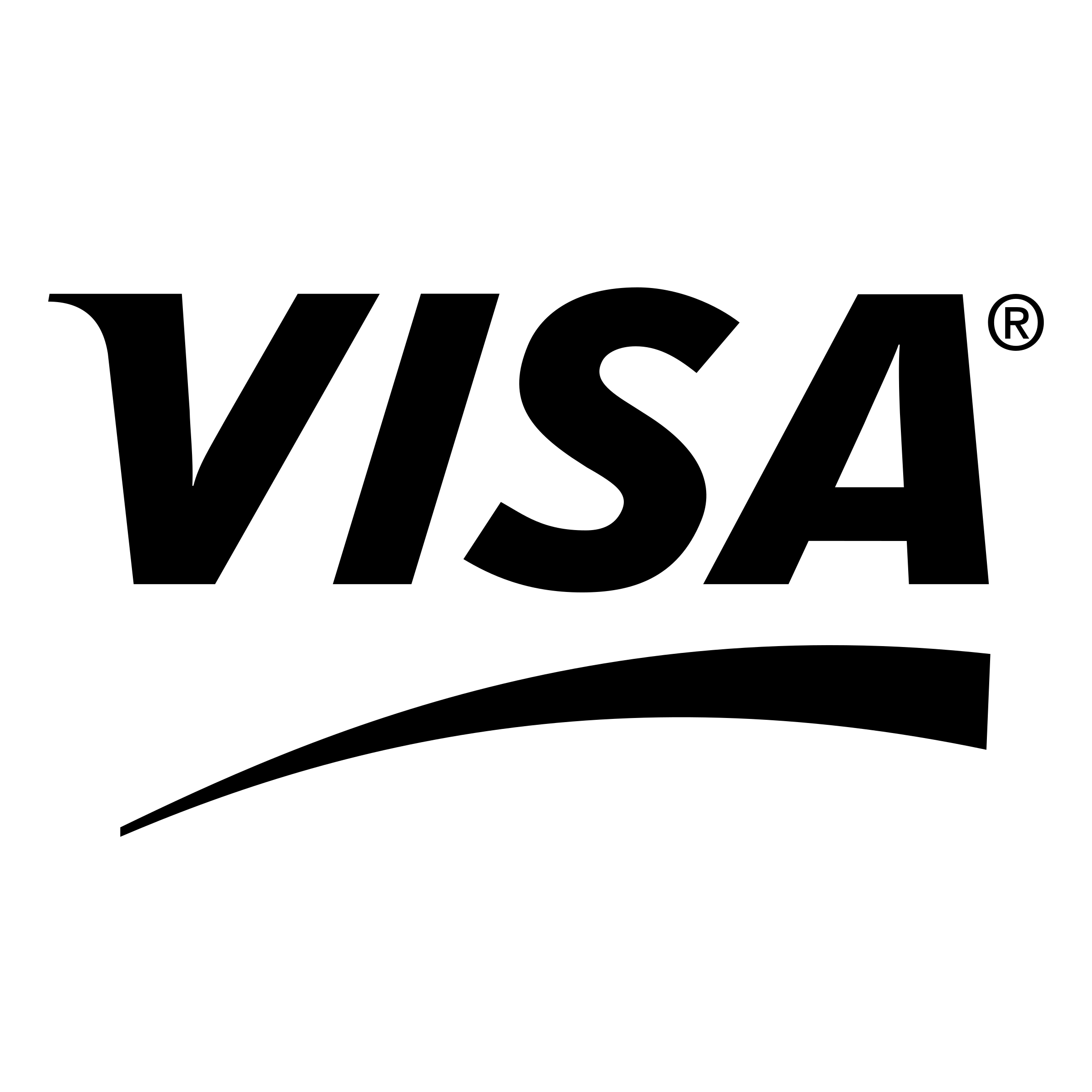 White Visa Logo - VISA Logo PNG Transparent & SVG Vector