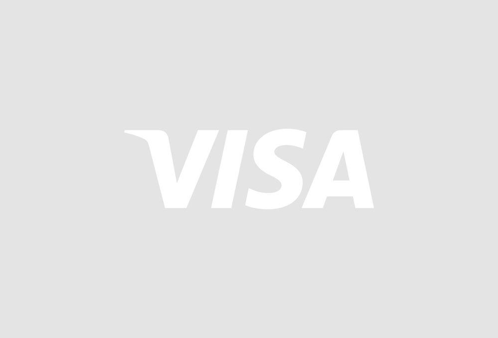 White Visa Logo - Visa