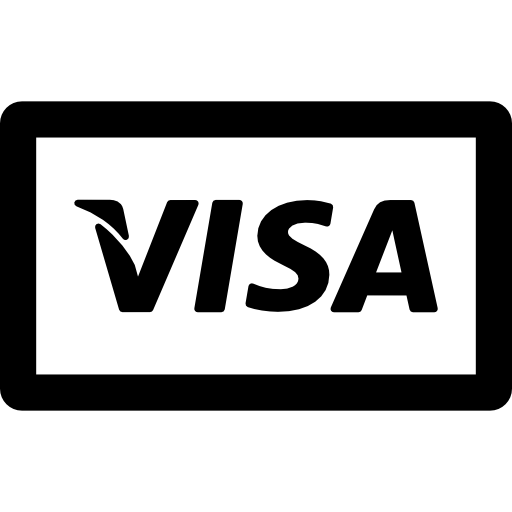 White Visa Logo - Visa logo Icon