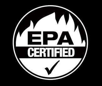 EPA Certified Logo - Vermont Castings Intrepid II Wood Stove. Fireside Hearth & Home
