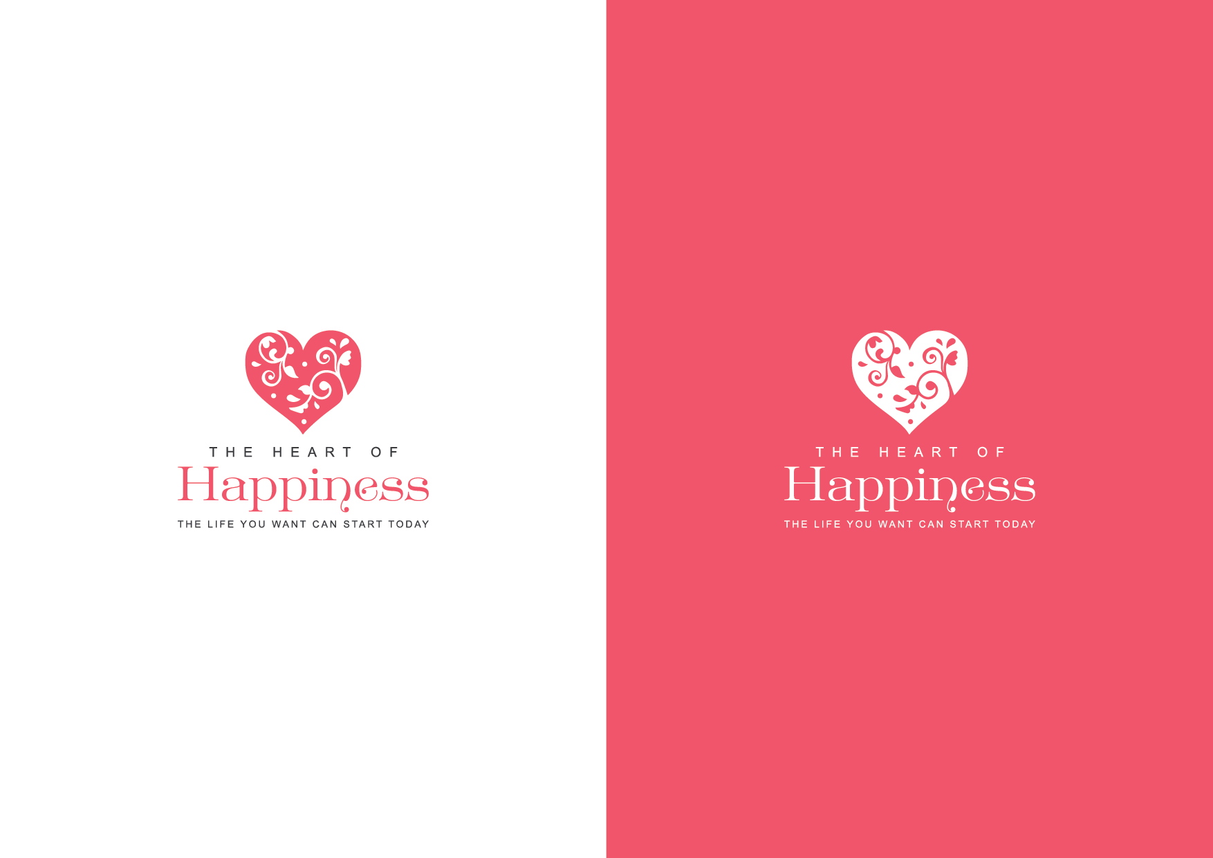 Heart Flower Logo - Upmarket, Playful, Health And Wellness Logo Design for The Heart