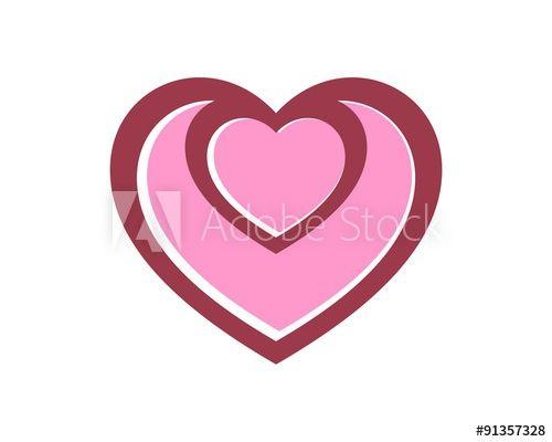 Heart Flower Logo - Heart Flower Logo Template v.4 - Buy this stock vector and explore ...