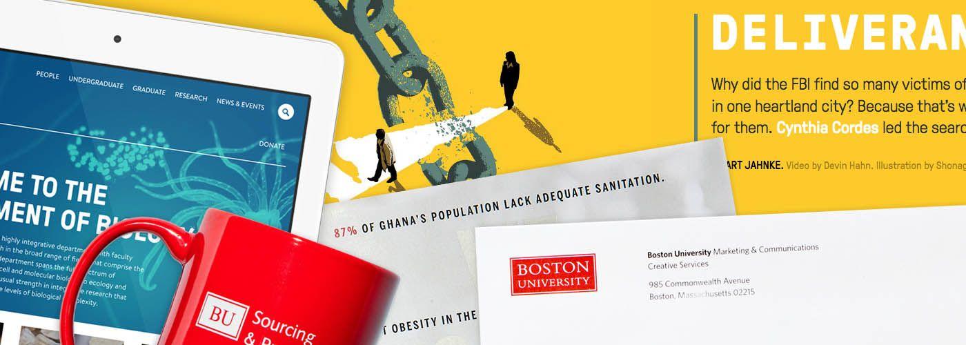 Boston University Logo - Our Logos | Brand Identity Standards