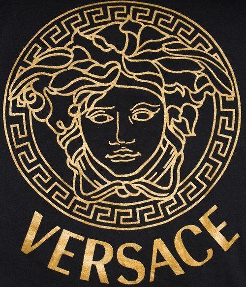 Black and Gold Versace Logo - medusa. Fashion. Versace, Fashion, Versace fashion