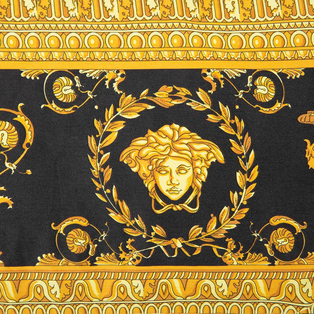 Black and Gold Versace Logo - Buy Versace Home Barocco&Robe Beach Towel