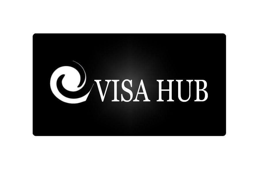 White Visa Logo - Entry #132 by CTLav for Logo Design for Visa Hub | Freelancer
