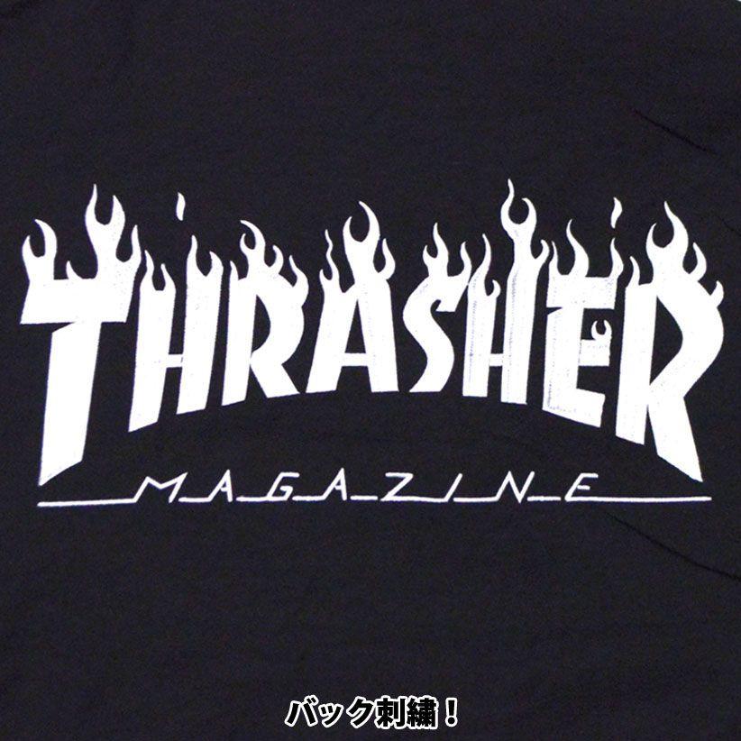 White Thrasher Logo - WARP WEB SHOP RAKUTENICHIBATEN: Slasher THRASHER FLAME COACH JACKET ...
