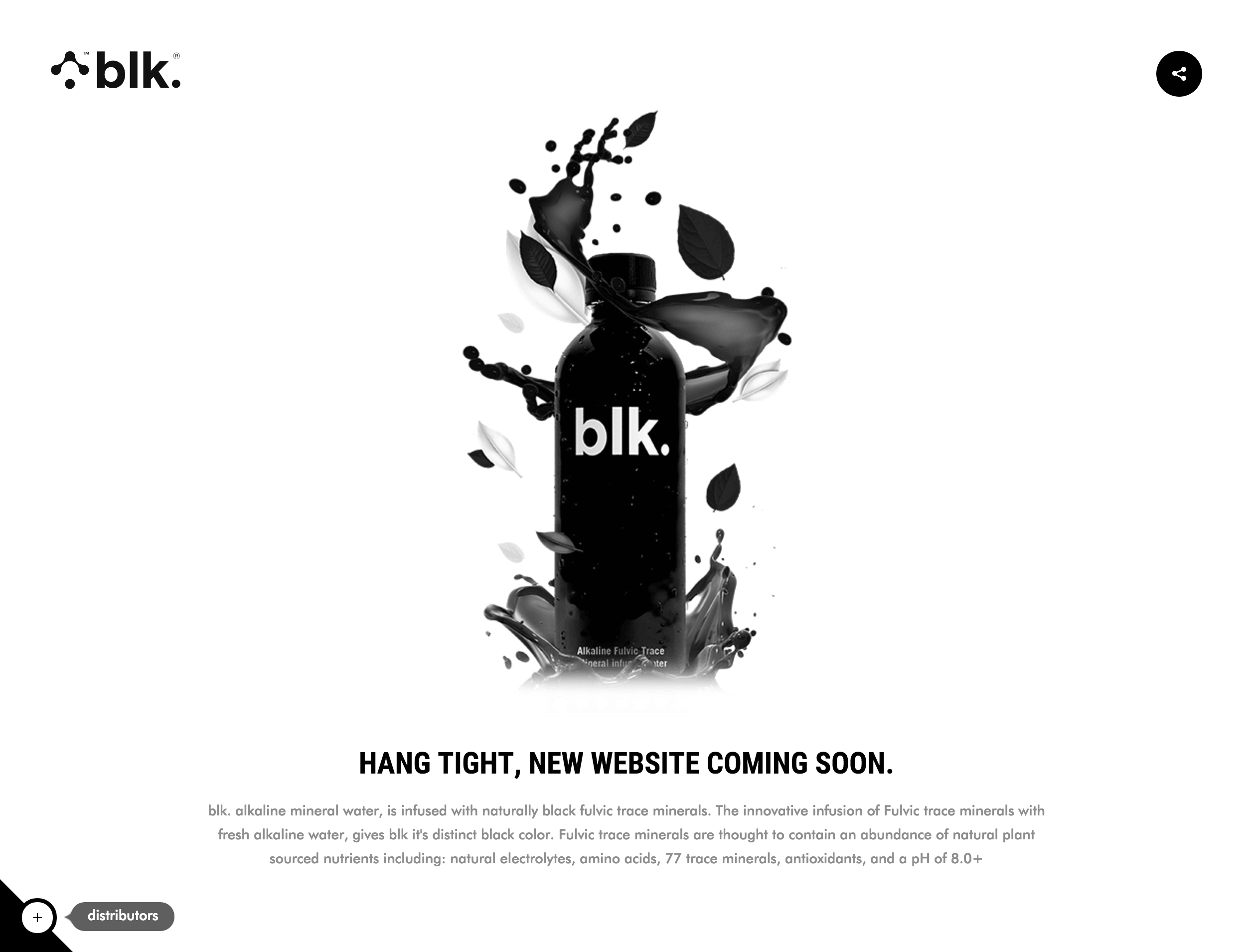 BLK Logo - BLK logo, website, packaging - Fonts In Use