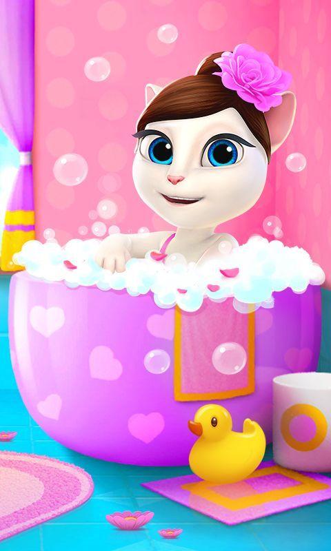My Talking Angela Logo - My Talking Angela: Appstore for Android. Cake in 2018