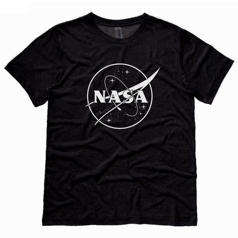 White NASA Logo - NASA Logo Graphic tee (all white) – Smart Apparel