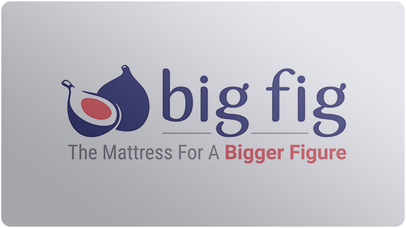 Fig Logo - Big Fig Mattress - The First Mattress Made For Bigger Figure People