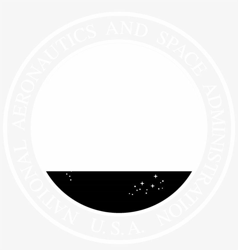 White NASA Logo - Nasa Logo Black And White - Circle Transparent PNG - 2400x2400 ...