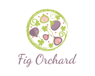 Fig Logo - Fig Fruit Orchard Designed