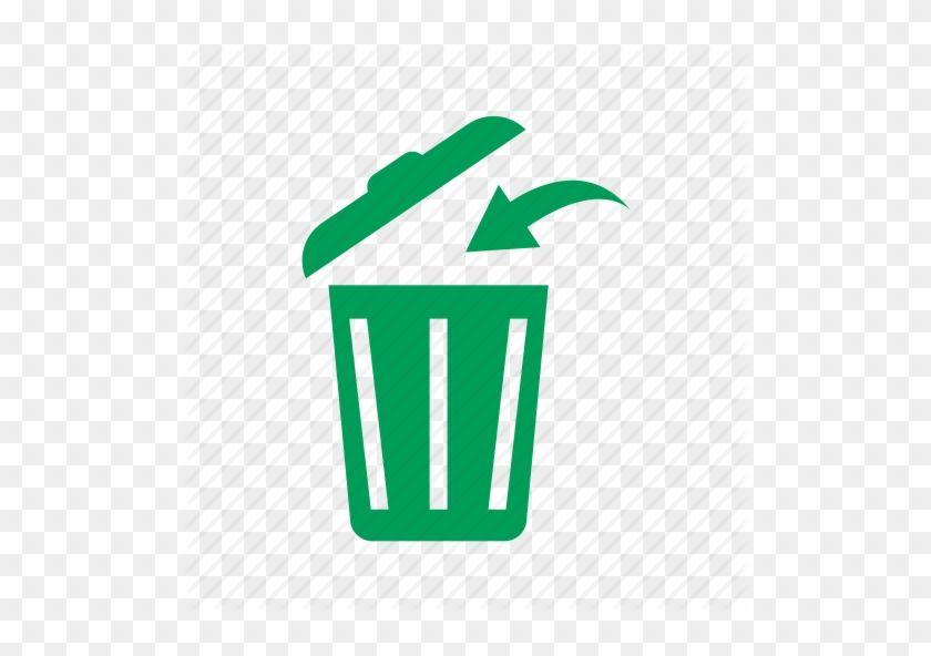 Trash Logo - Trash Can Icons Set Clip Art Vector - Green Trash Can Logo - Free ...