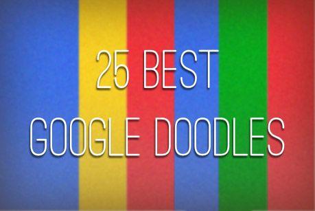 Creative Google Logo - 25 Best Google Doodles