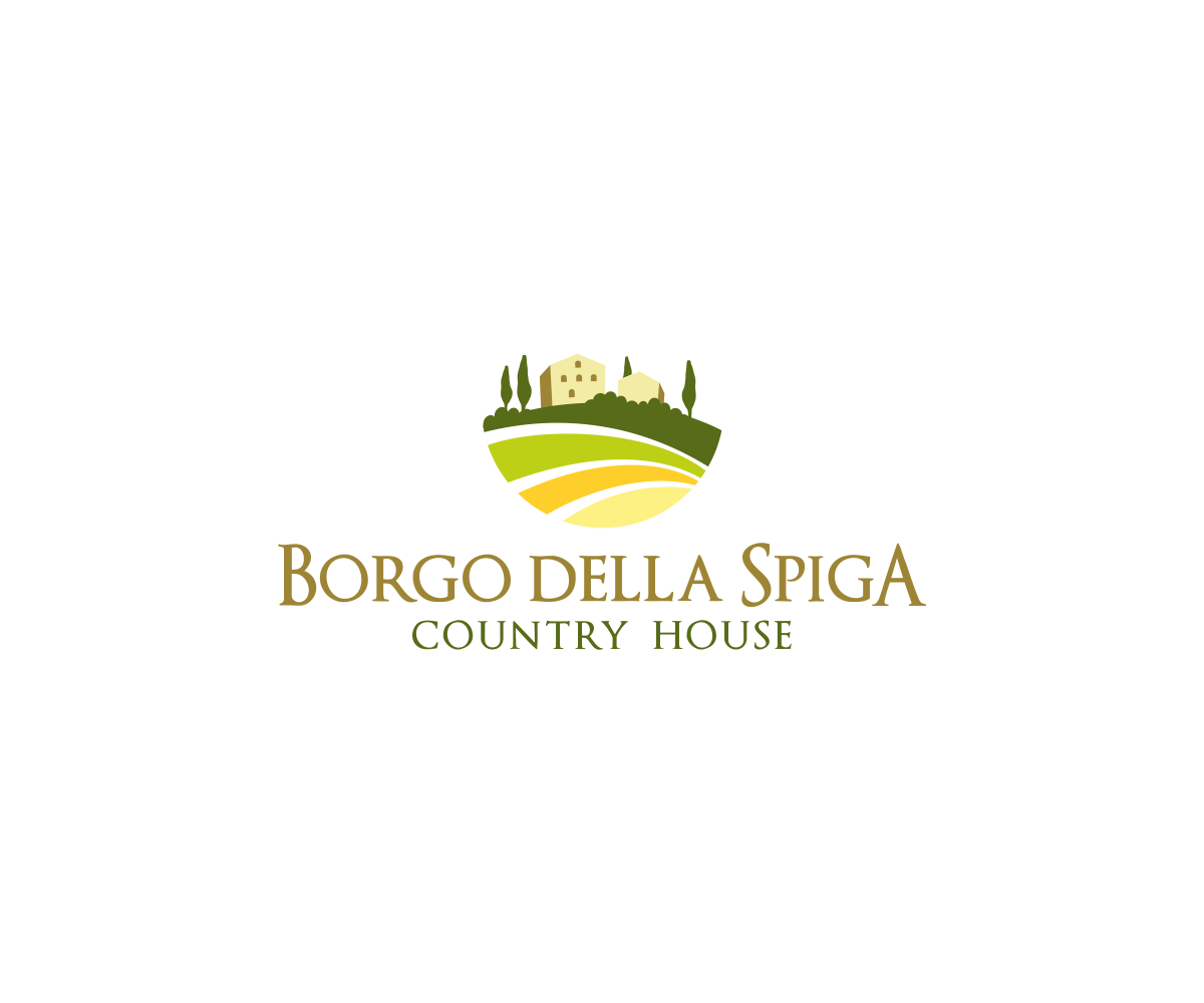 Modern Country Logo - Elegant, Modern, Accommodation Logo Design for Borgo della Spiga ...
