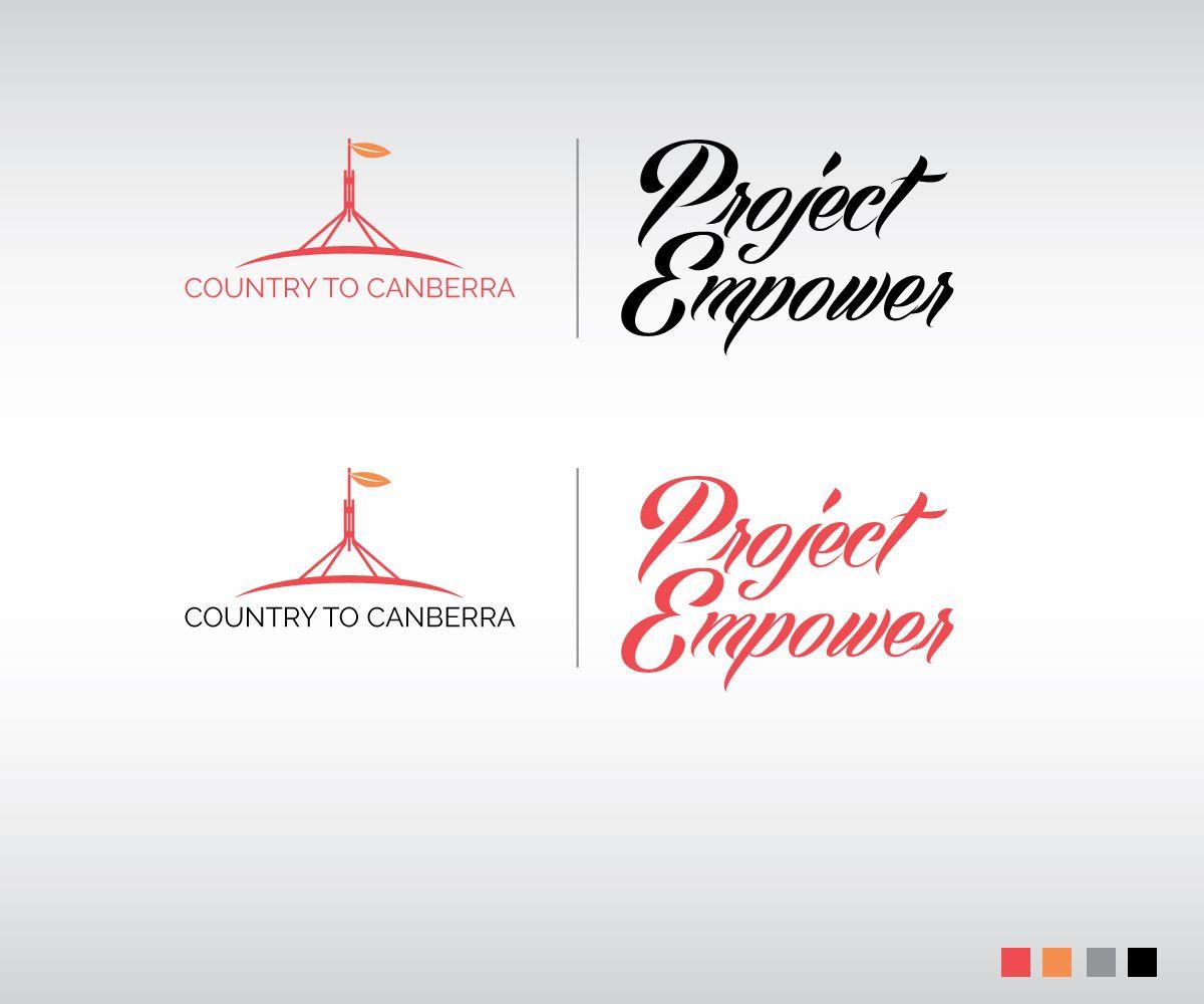 Modern Country Logo - Modern, Feminine, Leadership Logo Design for Project Empower BY ...