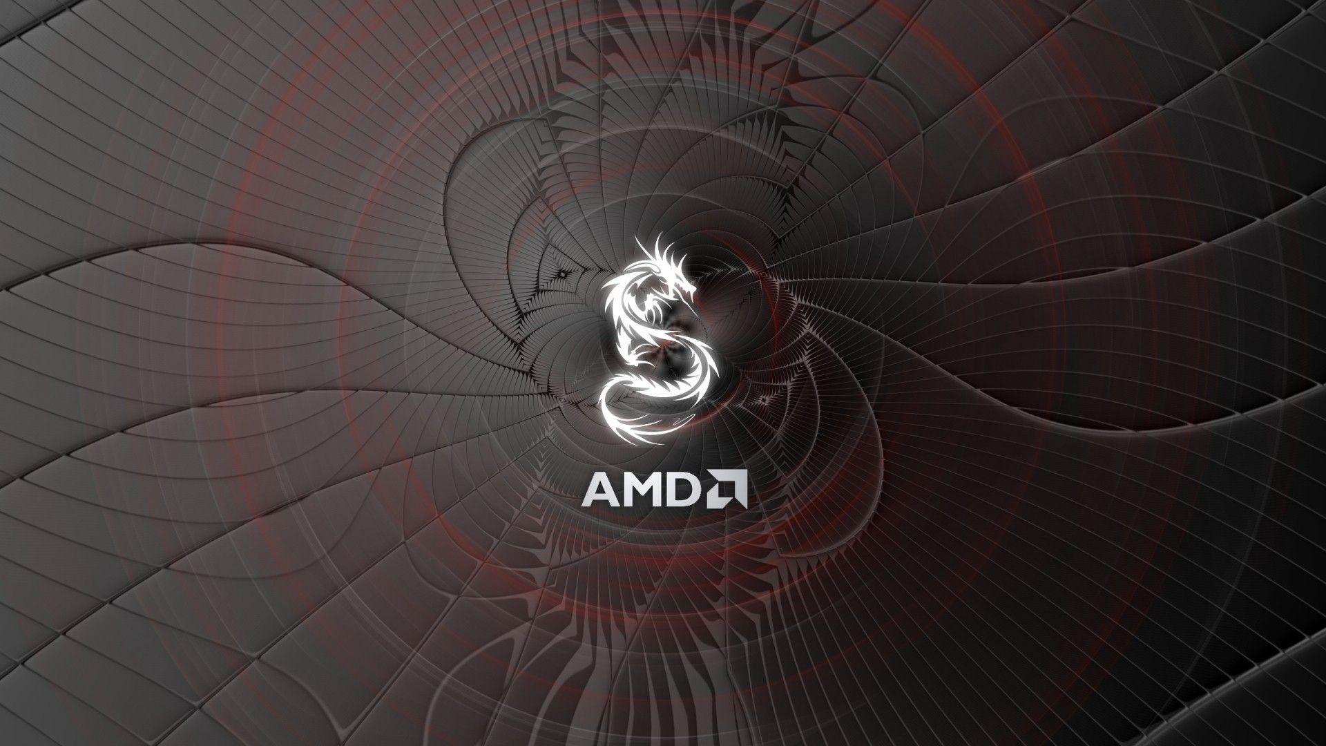 1920X1080 AMD Logo - Download 1920x1080 Amd, Logo, Dragon, Graphics Wallpaper
