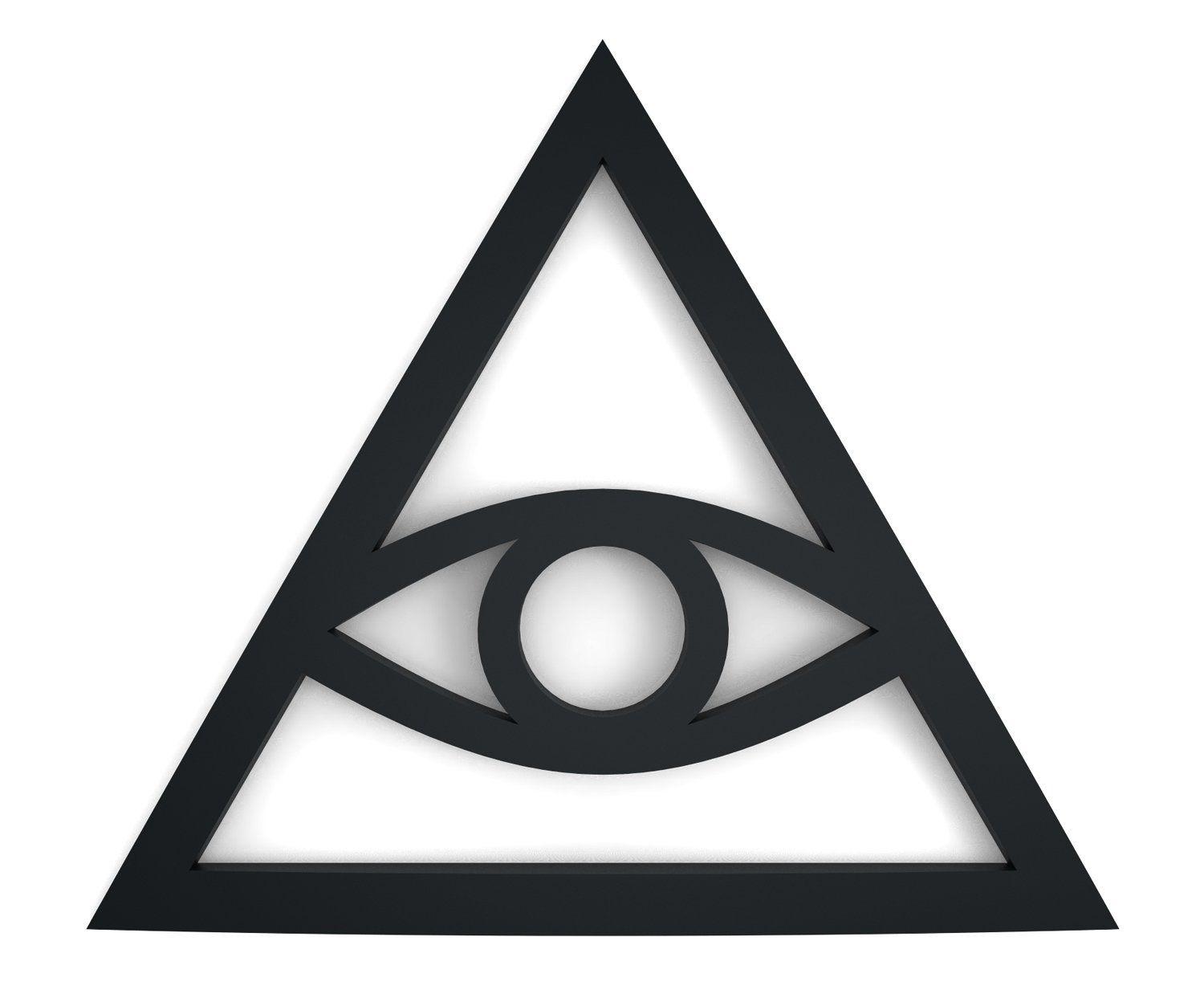 Illuminati Logo - Illuminati sign Free 3D Model in Signs and Logos 3DExport